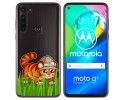 Funda Gel Transparente para Motorola Moto G8 Power diseño Tigre Dibujos