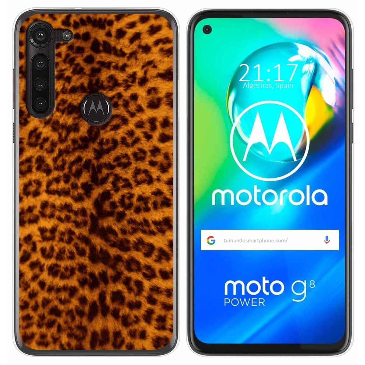 Funda Gel Tpu para Motorola Moto G8 Power diseño Animal 03 Dibujos