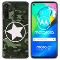Funda Gel Tpu para Motorola Moto G8 Power diseño Camuflaje 01 Dibujos