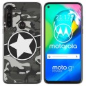 Funda Gel Tpu para Motorola Moto G8 Power diseño Camuflaje 02 Dibujos