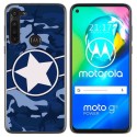 Funda Gel Tpu para Motorola Moto G8 Power diseño Camuflaje 03 Dibujos