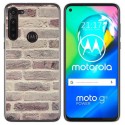 Funda Gel Tpu para Motorola Moto G8 Power diseño Ladrillo 01 Dibujos