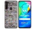 Funda Gel Tpu para Motorola Moto G8 Power diseño Ladrillo 02 Dibujos