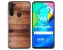 Funda Gel Tpu para Motorola Moto G8 Power diseño Madera 02 Dibujos