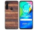 Funda Gel Tpu para Motorola Moto G8 Power diseño Madera 03 Dibujos