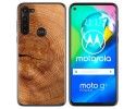 Funda Gel Tpu para Motorola Moto G8 Power diseño Madera 04 Dibujos