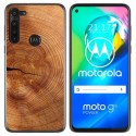Funda Gel Tpu para Motorola Moto G8 Power diseño Madera 04 Dibujos
