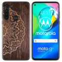 Funda Gel Tpu para Motorola Moto G8 Power diseño Madera 06 Dibujos