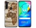 Funda Gel Tpu para Motorola Moto G8 Power diseño Madera 07 Dibujos