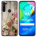 Funda Gel Tpu para Motorola Moto G8 Power diseño Madera 08 Dibujos