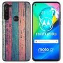 Funda Gel Tpu para Motorola Moto G8 Power diseño Madera 10 Dibujos