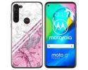 Funda Gel Tpu para Motorola Moto G8 Power diseño Mármol 03 Dibujos