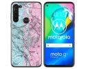 Funda Gel Tpu para Motorola Moto G8 Power diseño Mármol 08 Dibujos