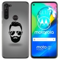 Funda Gel Tpu para Motorola Moto G8 Power diseño Barba Dibujos