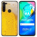 Funda Gel Tpu para Motorola Moto G8 Power diseño Cerveza Dibujos