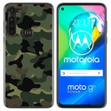 Funda Gel Tpu para Motorola Moto G8 Power diseño Camuflaje Dibujos