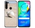 Funda Gel Tpu para Motorola Moto G8 Power diseño Concha Dibujos