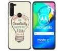 Funda Gel Tpu para Motorola Moto G8 Power diseño Creativity Dibujos