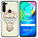 Funda Gel Tpu para Motorola Moto G8 Power diseño Creativity Dibujos