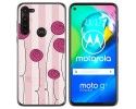 Funda Gel Tpu para Motorola Moto G8 Power diseño Flores Vintage Dibujos