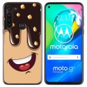 Funda Gel Tpu para Motorola Moto G8 Power diseño Helado Chocolate Dibujos