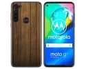 Funda Gel Tpu para Motorola Moto G8 Power diseño Madera Dibujos