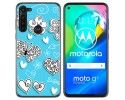Funda Gel Tpu para Motorola Moto G8 Power diseño Mariposas Dibujos
