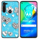 Funda Gel Tpu para Motorola Moto G8 Power diseño Mariposas Dibujos