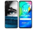 Funda Gel Tpu para Motorola Moto G8 Power diseño Ojo Dibujos