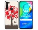 Funda Gel Tpu para Motorola Moto G8 Power diseño Pajaritos Dibujos