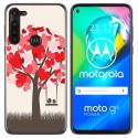 Funda Gel Tpu para Motorola Moto G8 Power diseño Pajaritos Dibujos