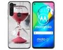Funda Gel Tpu para Motorola Moto G8 Power diseño Reloj Dibujos