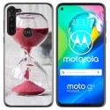 Funda Gel Tpu para Motorola Moto G8 Power diseño Reloj Dibujos