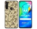 Funda Gel Tpu para Motorola Moto G8 Power diseño Sand Camuflaje Dibujos