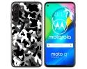 Funda Gel Tpu para Motorola Moto G8 Power diseño Snow Camuflaje Dibujos