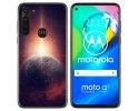 Funda Gel Tpu para Motorola Moto G8 Power diseño Tierra Dibujos