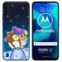 Funda Gel Transparente para Motorola Moto G8 Power Lite diseño Cabra Dibujos