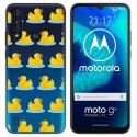 Funda Gel Transparente para Motorola Moto G8 Power Lite diseño Pato Dibujos