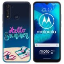 Funda Gel Transparente para Motorola Moto G8 Power Lite diseño Summer Dibujos
