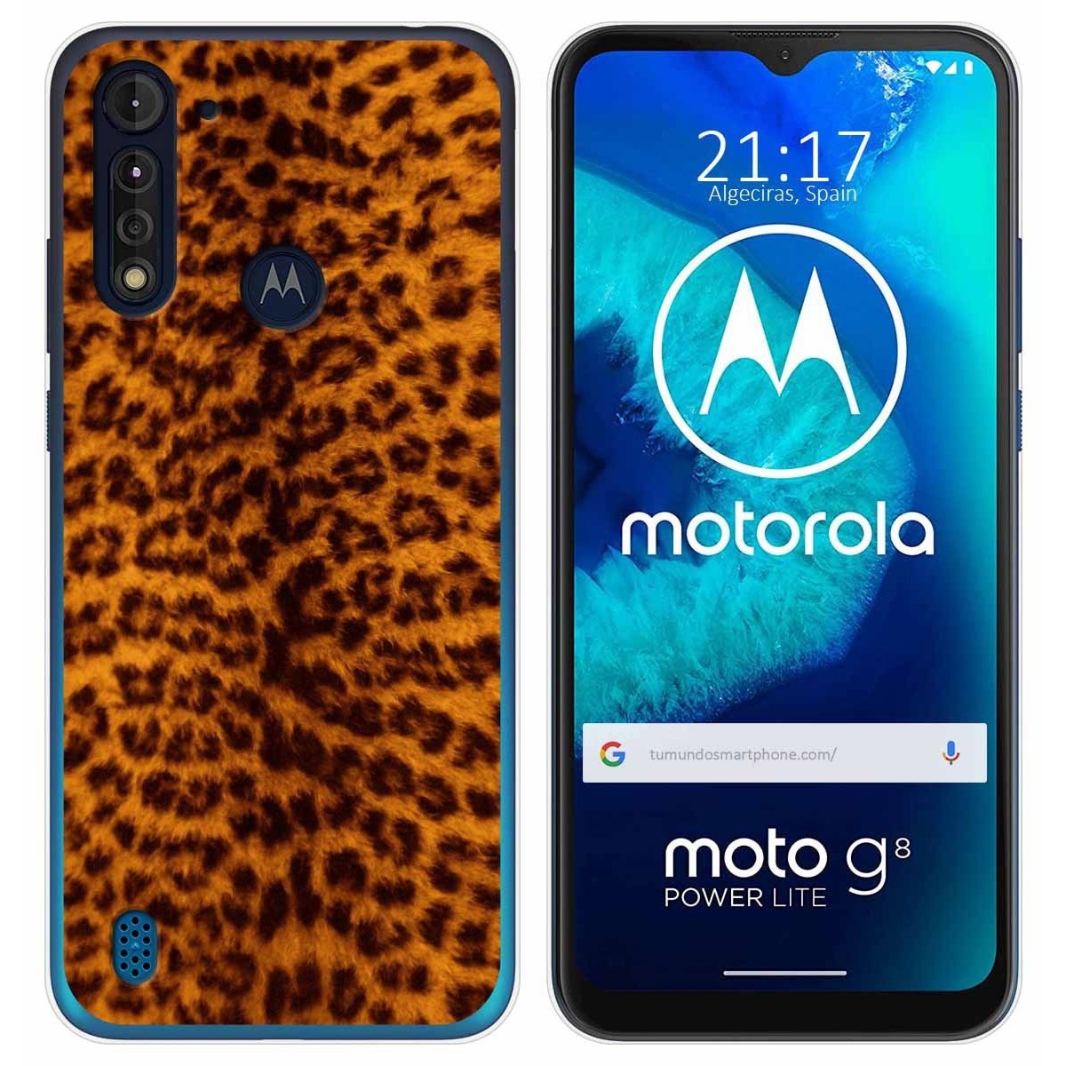 Funda Gel Tpu para Motorola Moto G8 Power Lite diseño Animal 03 Dibujos