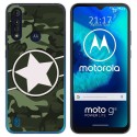 Funda Gel Tpu para Motorola Moto G8 Power Lite diseño Camuflaje 01 Dibujos