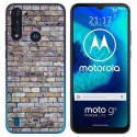 Funda Gel Tpu para Motorola Moto G8 Power Lite diseño Ladrillo 02 Dibujos