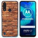Funda Gel Tpu para Motorola Moto G8 Power Lite diseño Ladrillo 04 Dibujos