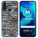 Funda Gel Tpu para Motorola Moto G8 Power Lite diseño Ladrillo 05 Dibujos