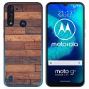 Funda Gel Tpu para Motorola Moto G8 Power Lite diseño Madera 03 Dibujos