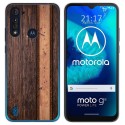 Funda Gel Tpu para Motorola Moto G8 Power Lite diseño Madera 05 Dibujos