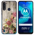 Funda Gel Tpu para Motorola Moto G8 Power Lite diseño Madera 08 Dibujos
