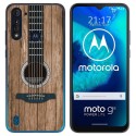 Funda Gel Tpu para Motorola Moto G8 Power Lite diseño Madera 11 Dibujos