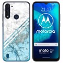 Funda Gel Tpu para Motorola Moto G8 Power Lite diseño Mármol 02 Dibujos