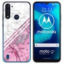 Funda Gel Tpu para Motorola Moto G8 Power Lite diseño Mármol 03 Dibujos
